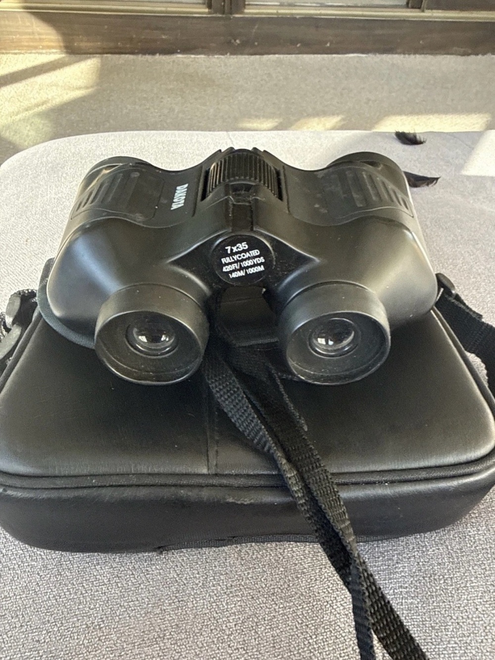 Binoculars Black Compact Outdoor Optics